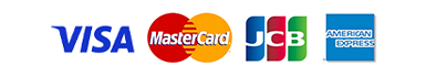 JCB/Visa/MasterCard/AMEX