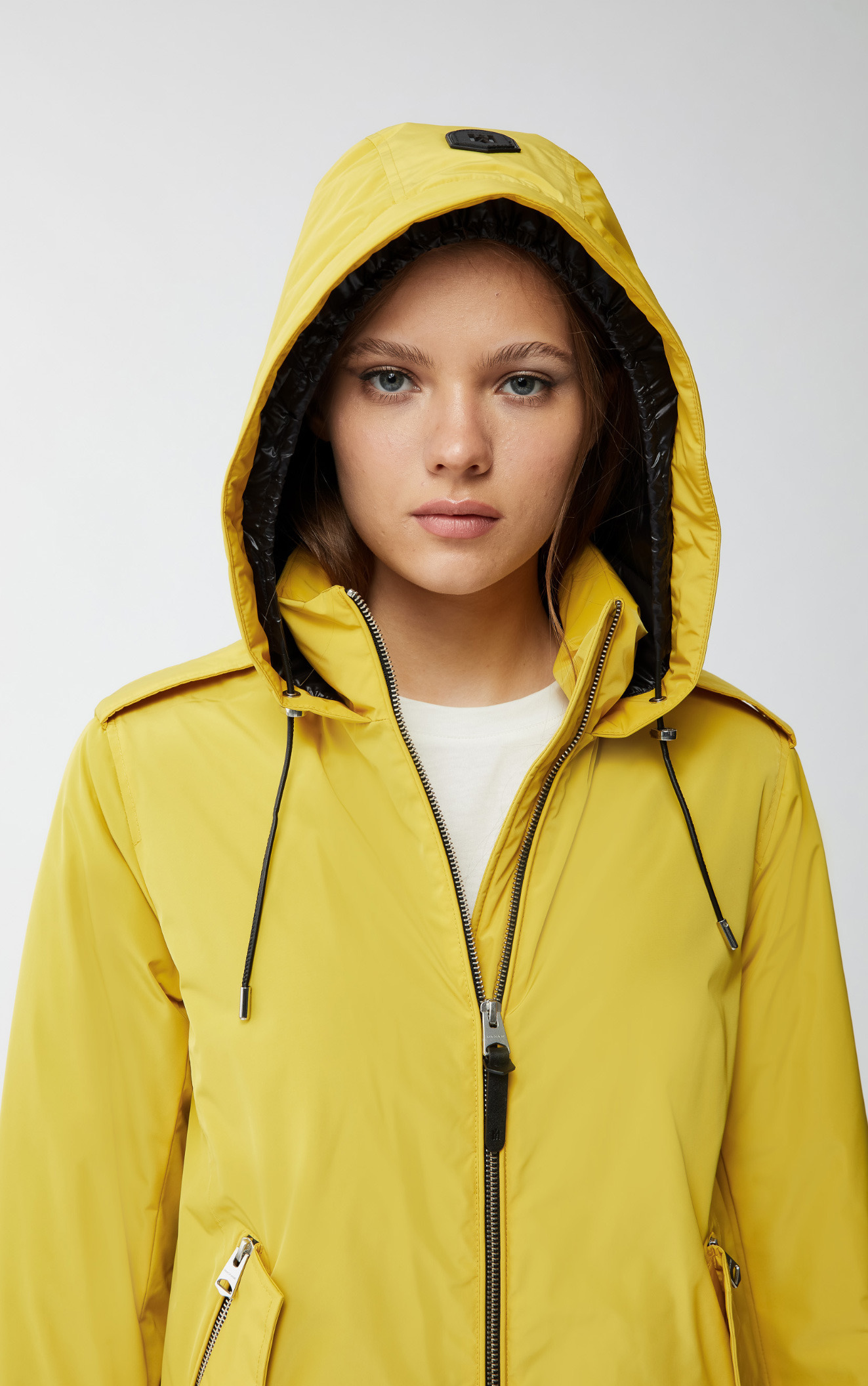 ポケット MACKAGE イエロー 0DxPq-m89071121624 AMBER でフードの